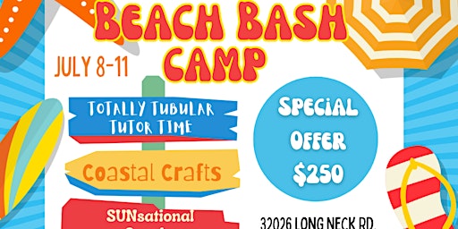 Imagem principal de Child Inspired's Children's Summer Program:  Beach Theme (Ages 9-12 )