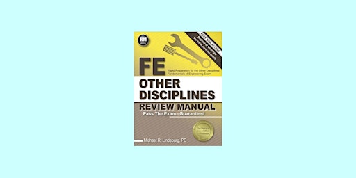 Imagem principal do evento [epub] Download PPI FE Other Disciplines Review Manual ? A Comprehensive Re