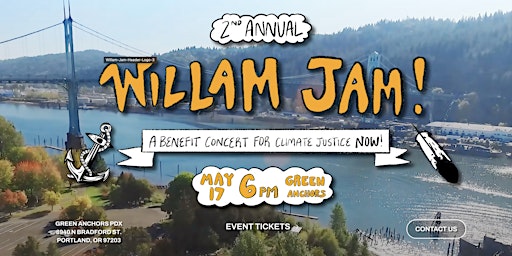Image principale de Willam Jam: A Benefit Concert for Climate Justice NOW!