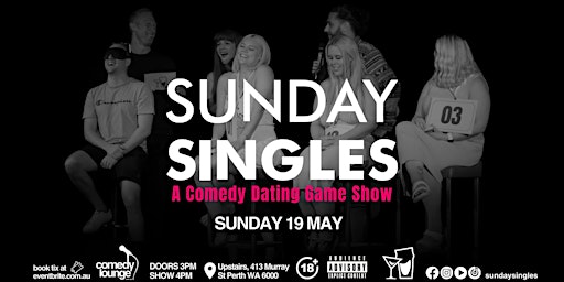 Sunday Singles Perth - A Comedy Game Show For Singles  primärbild