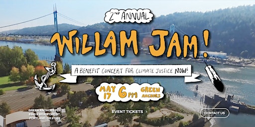 Imagem principal do evento Willam Jam: A Benefit for Land Back and Climate Justice