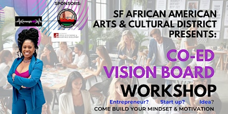 CO-ED Vision Board Workshop for Entrepreneurs! MINDSET & MOTIVATION is KEY