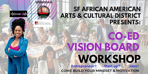 CO-ED Vision Board Workshop for Entrepreneurs! MINDSET & MOTIVATION is KEY primary image