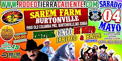 Imagem principal de JARIPEO SABADO CON EL CHAPO DE SINALOA CINCO DE MAYO