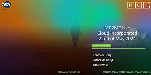 Imagem principal do evento MC2MC Live - Cloud Incorporated