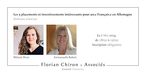 Hauptbild für Les 5 investissements intéressants pour un.e Français.e en Allemagne