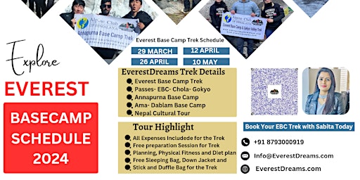 Primaire afbeelding van EverestDreams.com Everest Base Camp -24-May