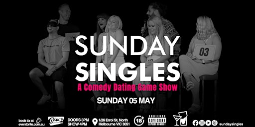 Image principale de Sunday Singles Melbourne - A Comedy Game Show For Singles