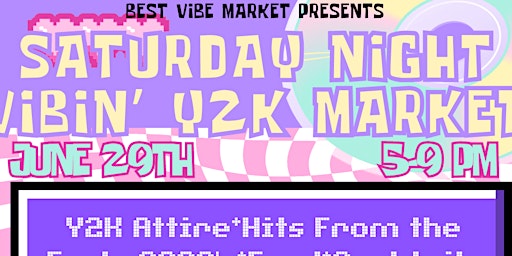 Saturday Night Vibin' Y2K Market primary image