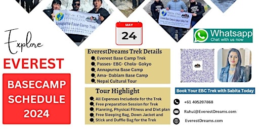 Hauptbild für EverestDreams.com Everest Base Camp Trek - 24-May-2024 - Last Trek of season