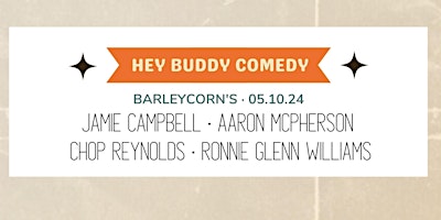 Hey Buddy Comedy 05/10/24 primary image