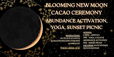 Immagine principale di Blooming Moon - Cacao, Yoga, Abundance Activation 