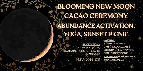 Blooming Moon - Cacao, Yoga, Abundance Activation