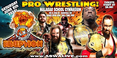 Primaire afbeelding van Live Pro Wrestling: ASWA Eruption 2024!