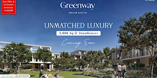 EMAAR SOUTH GREENWAY PROPERTY SALES EVENT primary image