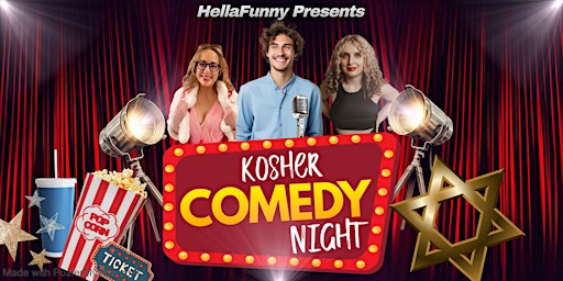 Imagem principal do evento Kosher Comedy Night at SF's new Comedy Club and Cocktail Hotspot