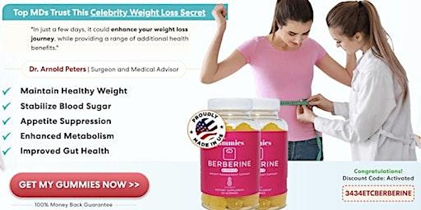 Berberine Weight Loss Gummies (100% Clinically Approved)