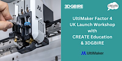 Hauptbild für UltiMaker Factor 4 UK Launch Workshop