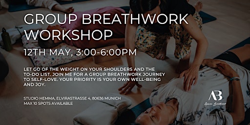 Imagem principal do evento Group Breathwork Workshop - Self-love