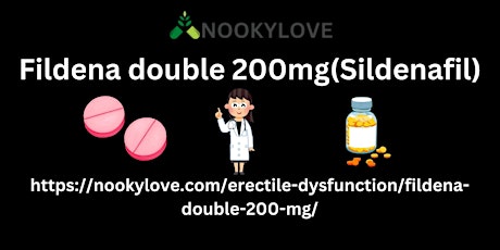 Fildena double 200mg(Sildenafil) Pill for ED