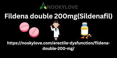 Fildena double 200mg(Sildenafil) Pill for ED primary image