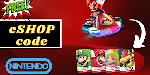 ⇢ How To Get Free ⇢ [[Nintendo eShop ]] Gift Card Codes Generator 2024 primary image