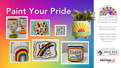 Paint Your Pride - Pottery Event