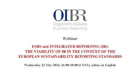 ESRS and INTEGRATED REPORTING (IR)