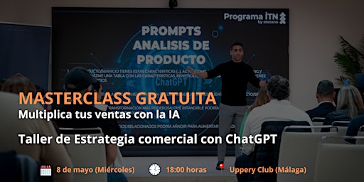 Hauptbild für Taller Presencial de Estrategia Comercial con ChatGPT [GRATUITO]