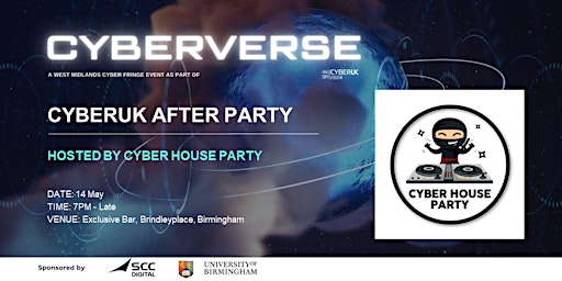 Imagem principal do evento CYBERUK Cyber House Party 2024