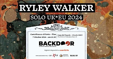Hauptbild für RYLEY WALKER SOLO LIVE