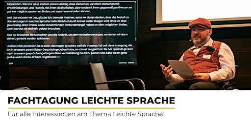 Imagem principal do evento Fachtagung Leichte Sprache - 21.06.2024