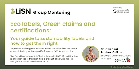 Eco labels, Green claims,  and certifications: getting them right primary image