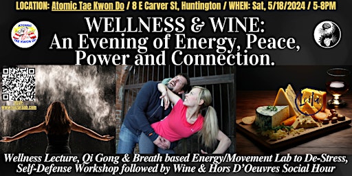 Wellness & Wine: An Evening of Energy, Peace, Power and Connection. primary image