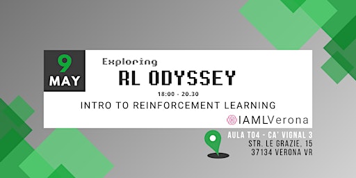 RL Odyssey 1: Intro to Reinforcement Learning primary image
