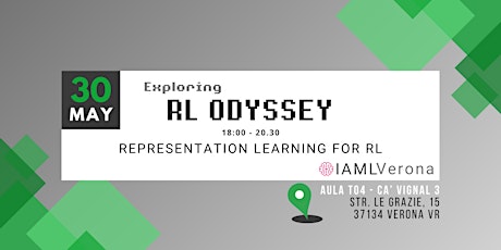 RL Odyssey 3: Representation Learning for RL