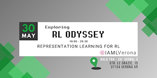 Immagine principale di RL Odyssey 3: Representation Learning for RL 