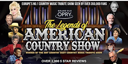 Imagem principal do evento The Legends of American Country Show