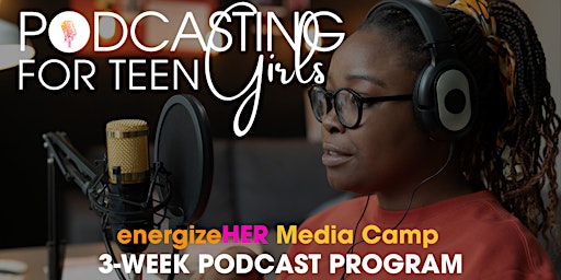 Imagem principal de energizeHER Podcast Camp for Girls