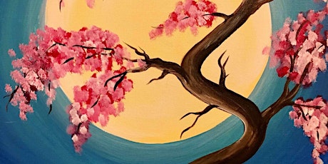 Japanese Spring - Paint and Sip by Classpop!™