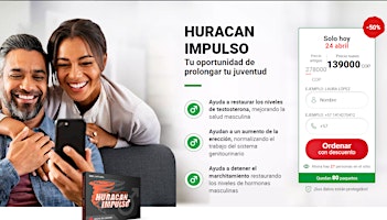 Immagine principale di Huracan impulso: cápsula-opiniones-Precio-Beneficios-Donde comprar- Cómo utilizar 