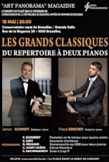 Les grands classiques du répertoire à deux pianos
