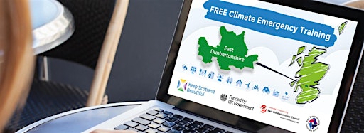 Samlingsbild för FREE East Dunbartonshire #ClimateEmergencyTraining