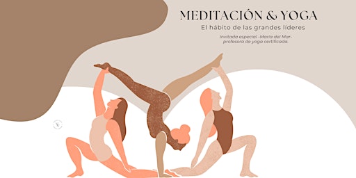 Primaire afbeelding van Meditación & Yoga: el hábito de las grandes lideres.