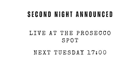 Pedro Giomo - Live at the Prosecco Spot