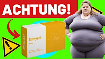 Primaire afbeelding van Slimysol German Capsules Weight Loss Geldverschwendung Warnung!