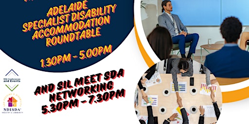 Adelaide Specialist Disability Accomm Roundtable & SIL meet SDA networking primary image
