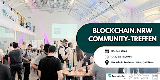 Imagem principal do evento Blockchain.NRW-Community-Treffen