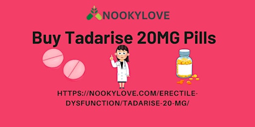 Image principale de Buy Tadarise 20MG Pills in USA | Tadalafil | Nookylove