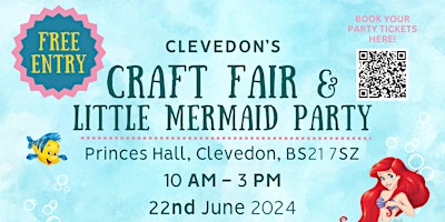 Imagen principal de Clevedon's Craft Fair & Disney's Little Mermaid Party